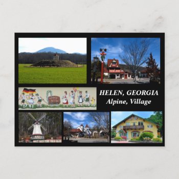 Helen  Georgia Alpine Village Postcard by paul68 at Zazzle