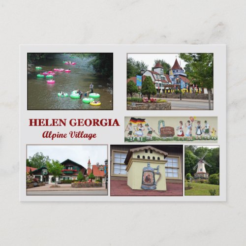 Helen Georgia Postcard