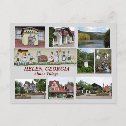 Helen Georgia Postcard