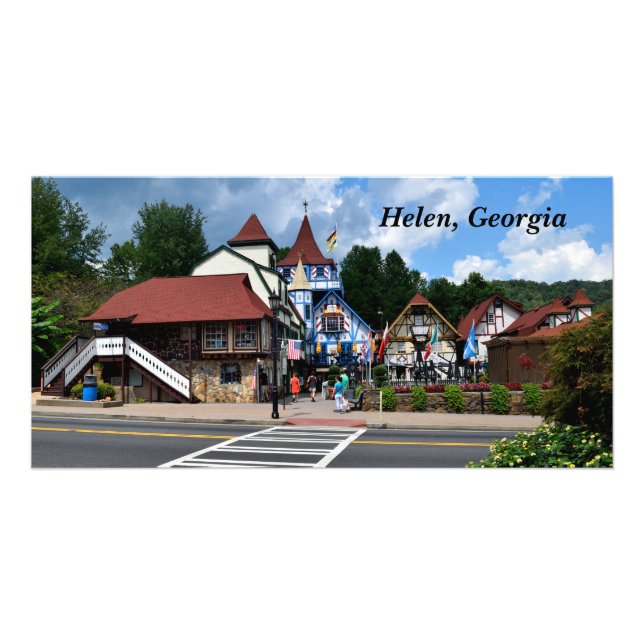 Helen , Georgia, USA Card (Front)