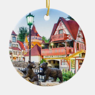 Helen, Helen Georgia, Helen Ornament, Helen Ceramic Ornament