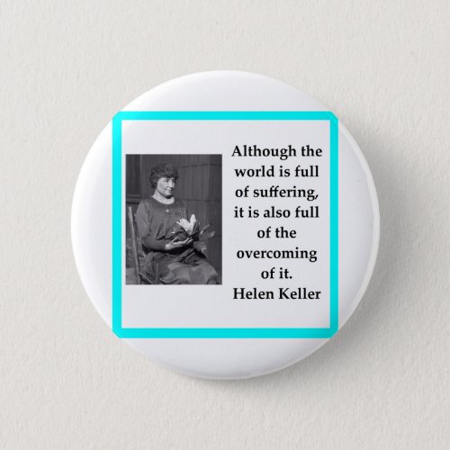 Helen Keller Button