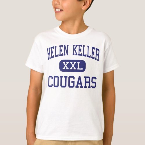 Helen Keller Cougars Middle Easton T_Shirt