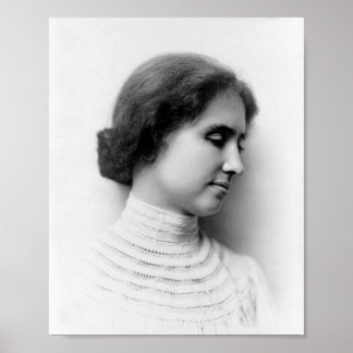 Helen Keller Portrait Poster