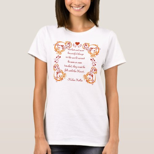 Helen Keller Quote T_Shirt