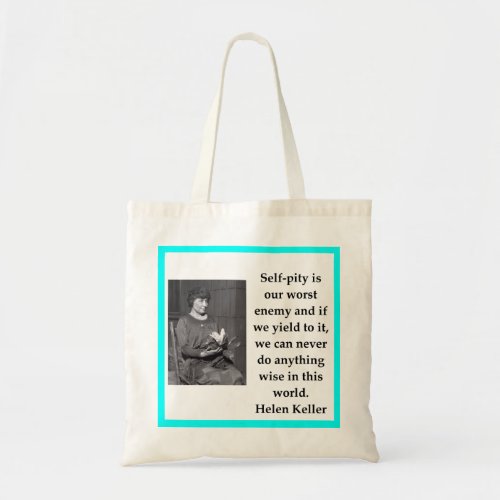 Helen Keller Tote Bag