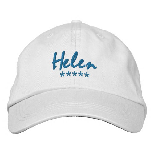 Helen Name Embroidered Baseball Cap