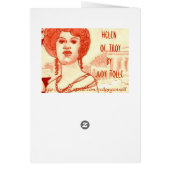 Helen of Troy Cards (Back)