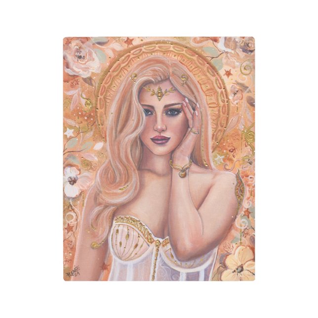 Helen of Troy golden art by Renee Lavoie (Front)