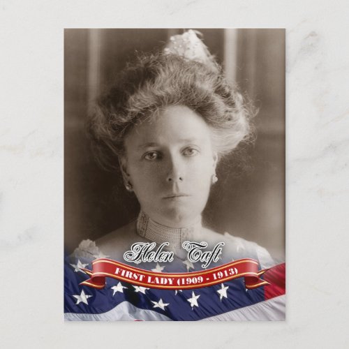 Helen Taft First Lady of the US Postcard