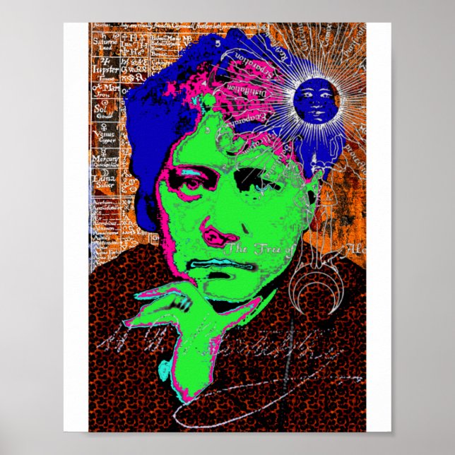 Helena Blavatsky Theosophy Occult Esoteric New Age Poster (Front)