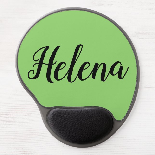 Helena from Orphan Black calligraphy Gel Mouse Pad (Front)