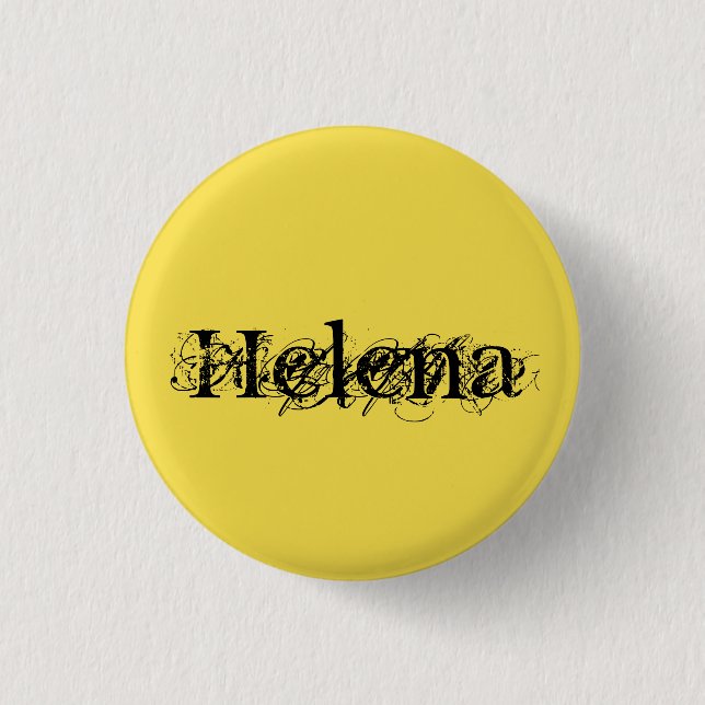 Helena, from the show Orphan Black,fancy distresse Button (Front)