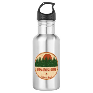 Helena-Lewis and Clark National Forest Stainless Steel Water Bottle