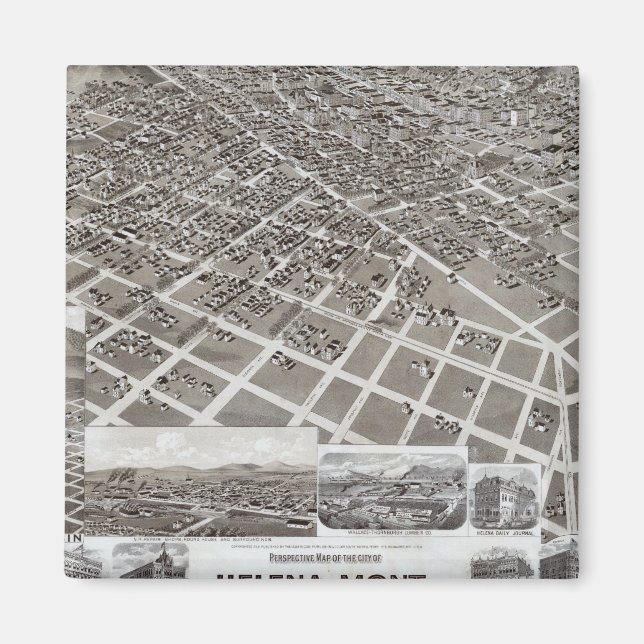 Helena, Mont Magnet (Front)