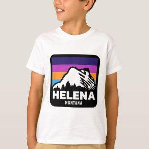 Helena Montana Fishing Skiing Snowboarding Family  T-Shirt