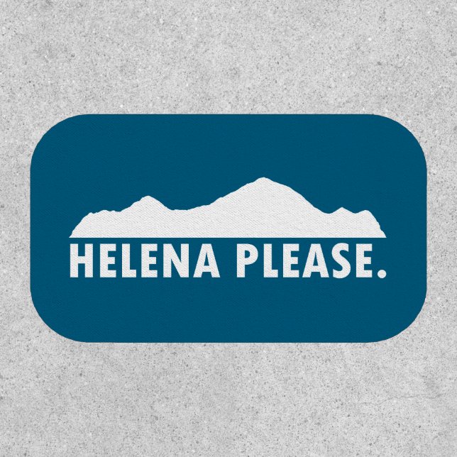 Helena Montana Please Patch (Front)