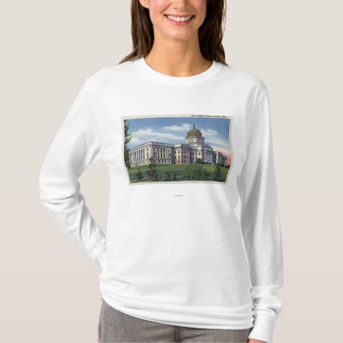 Helena Montana _ State Capitol Building View T_Shirt