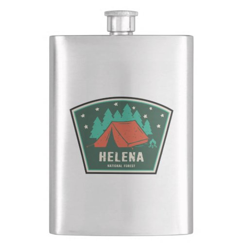 Helena National Forest Camping Flask