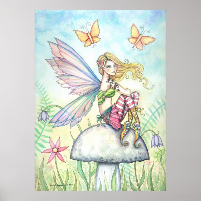 Helena's Garden Flower Fairy Poster (Front)