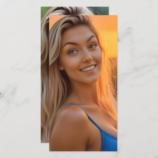 Helena's Paradise: A Coastal Dream Bookmark (Front/Back)