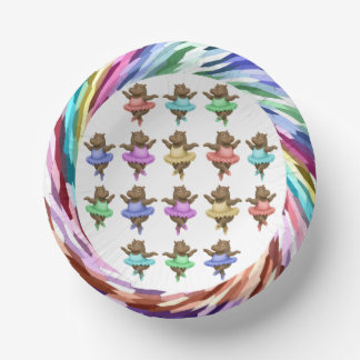 Helene circus hippo paper bowls