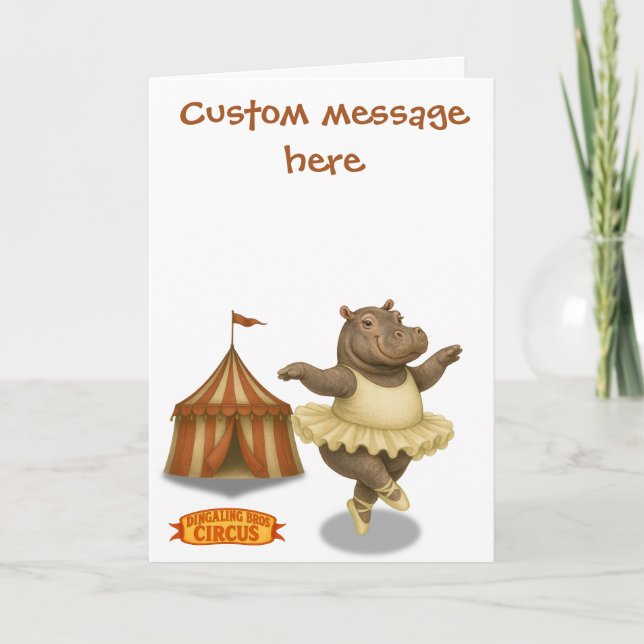 Helene circus performer card (Front)