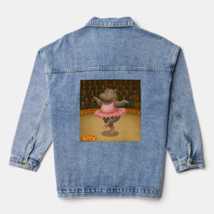 Helene circus performer denim jacket