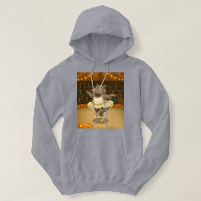 Helene circus performer hoodie (Design Front)
