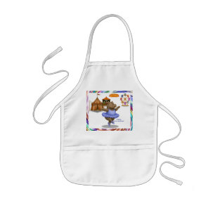 Helene circus performer kids' apron
