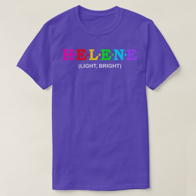 Helene Light Bright T-Shirt (Design Front)