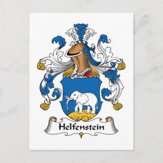 Helfenstein Family Crest Postcard