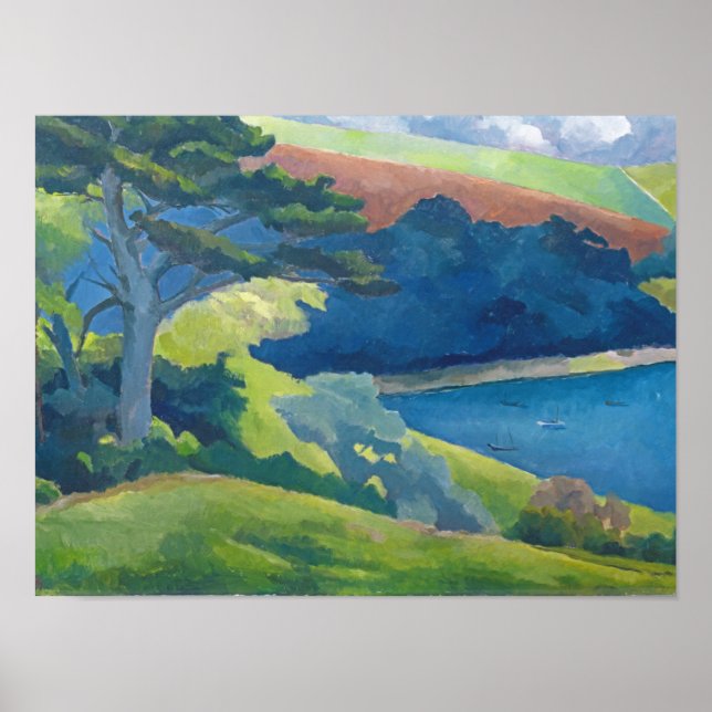 Helford Passage Cornwall Poster (Front)