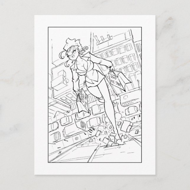 Helga Lunch Run Postcard (Front)