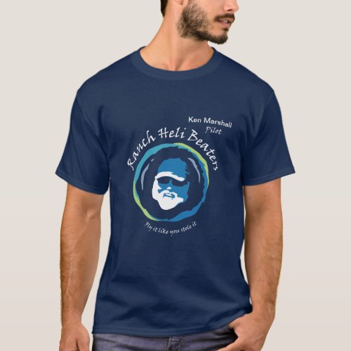HeliBeaters 2021 wPilot Name T_Shirt