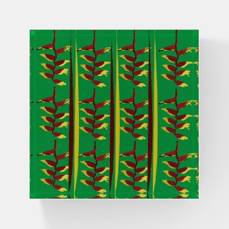 Heliconia Flower Floral Pattern 