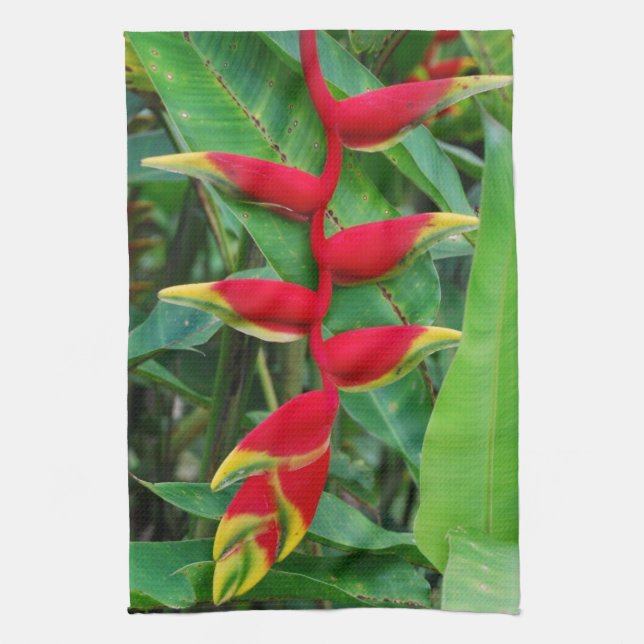 Heliconia Kitchen Towel (Vertical)