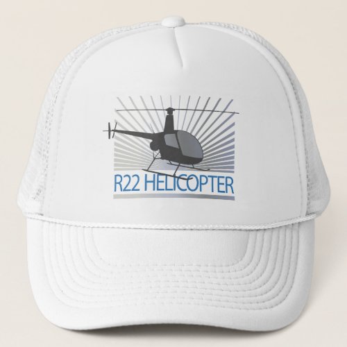 Helicopter Aircraft Trucker Hat