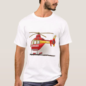 Helicopter Ambulance Mens Tank Top
