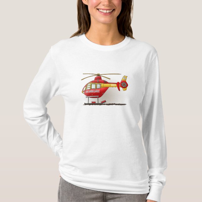 Helicopter Ambulance T-Shirt (Front)