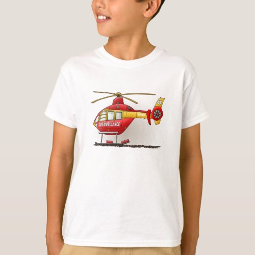 Helicopter Ambulance T_Shirt
