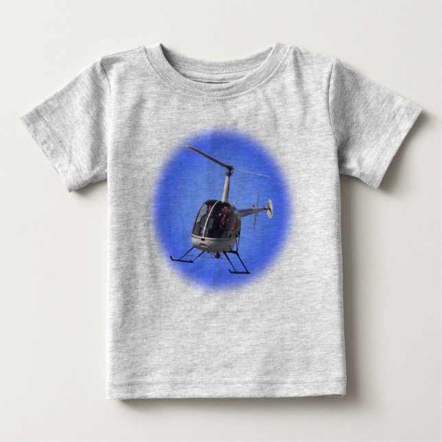 Helicopter Baby Shirts Infant Helicopter T-shirt (Front)