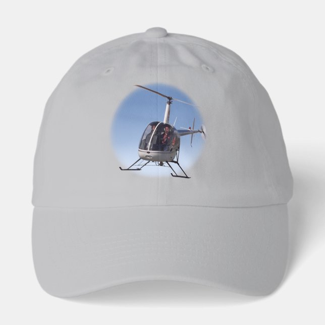 Helicopter Baseball Caps Helicopter Trucker Hat (Front)