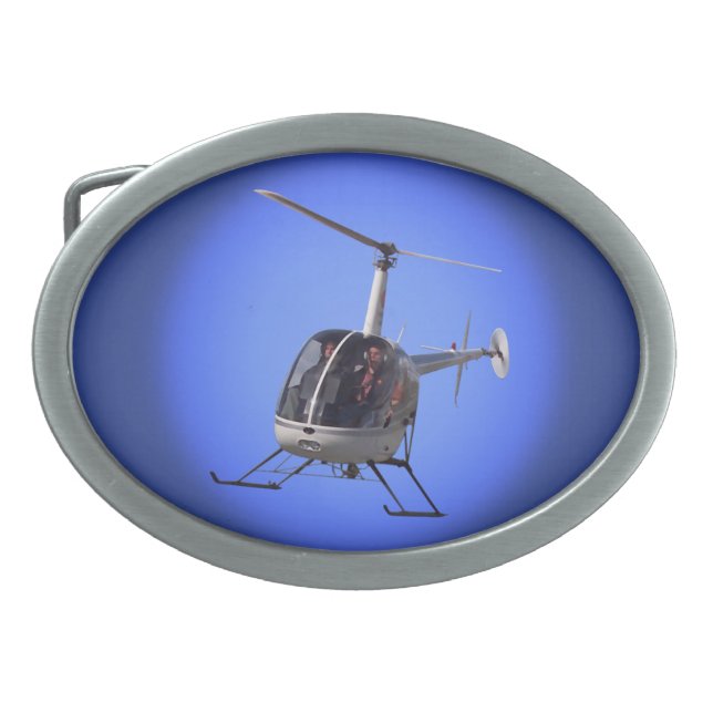 Helicopter Belt Buckle Helicopter Pilot Buckles (Front)
