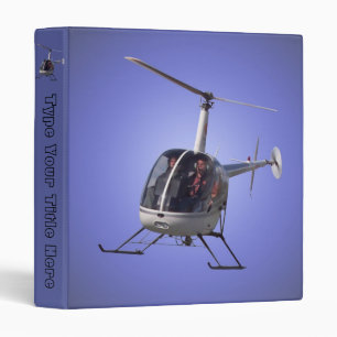 Helicopter Binder Cool Helicopter Book Binders
