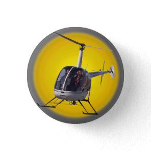 Helicopter Button / Pin Cool Helicopter Button