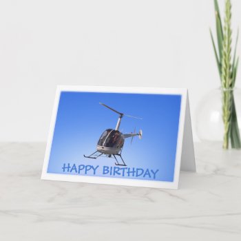 Helicopter Card Flying Chopper Greeting Cards by artist_kim_hunter at Zazzle