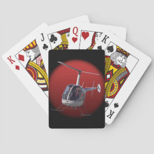 Helicopter Cards Flying Helicopter Playing Cards