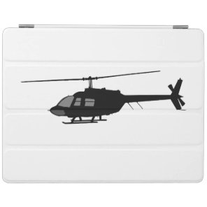 Helicopter Chopper Silhouette Customize Color iPad Smart Cover