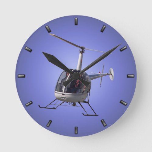 Helicopter Clock Flying Helicopter Wall Clock Gift